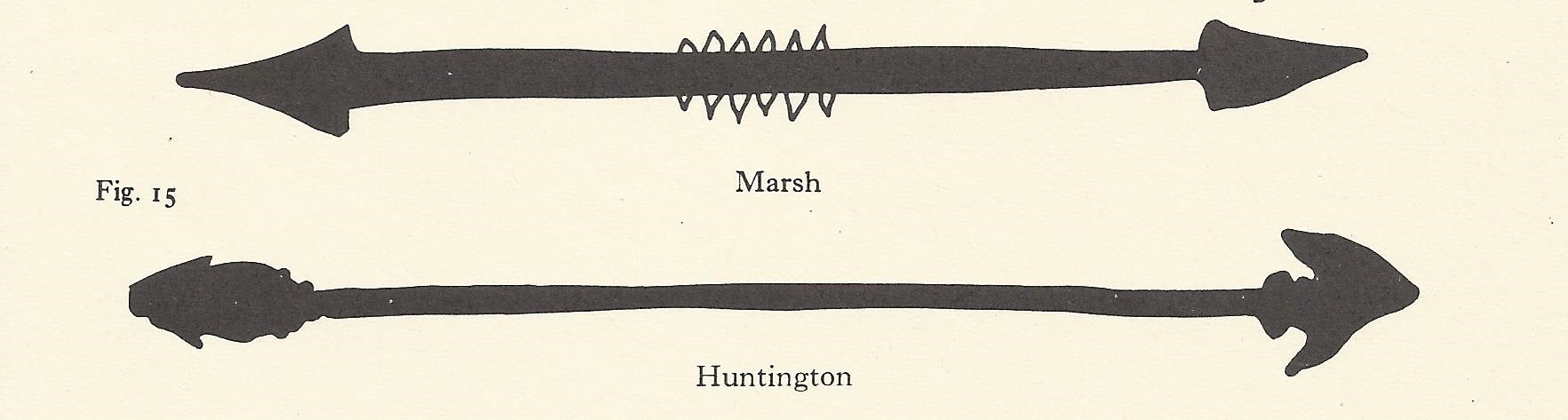 >Fig 4. Drawing XXXIV of Ypermans dental instrument (van Leersum 1912:290)