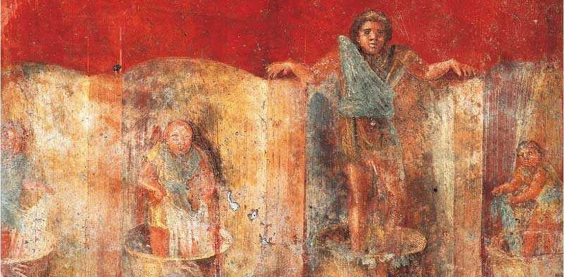 Reconstructing Textile Cleaning in the Ancient Roman Fullonicae
