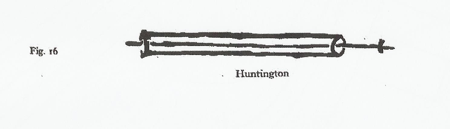 Fig 5. Drawing of Albucasis dental instrument (Spink&nbsp; and Lewis 1973:67-69)